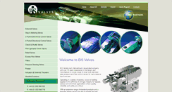 Desktop Screenshot of bisvalves.co.uk